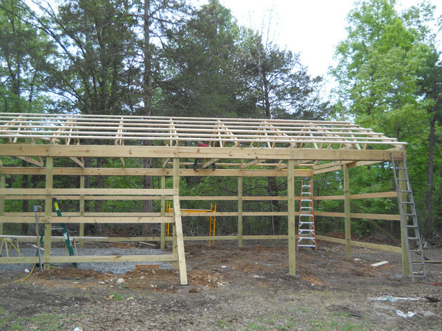 Purlins Added